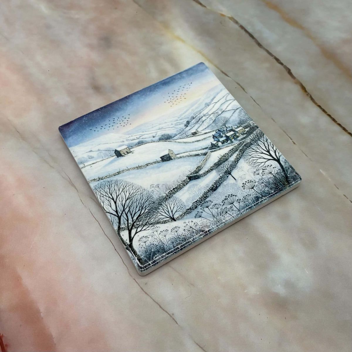 The Yorkshire Winter Collection | Coasters | 4 Designs