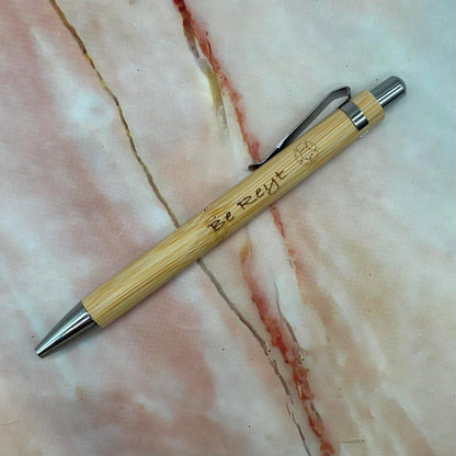 Yorkshire Saying Pens | Bamboo | Refillable