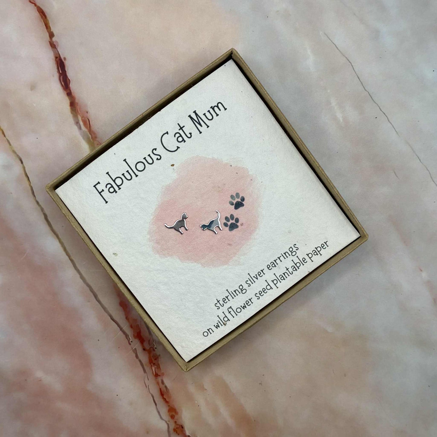 Sterling Silver Earrings | Thoughtful Sentiments | Various Designs