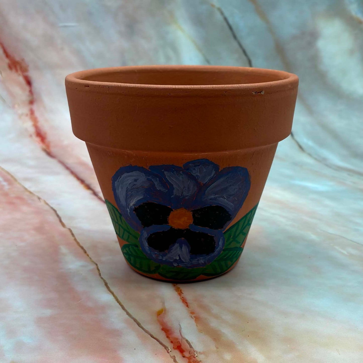 Small Terracotta Pots | Hand Painted | Choose Your Favourite!
