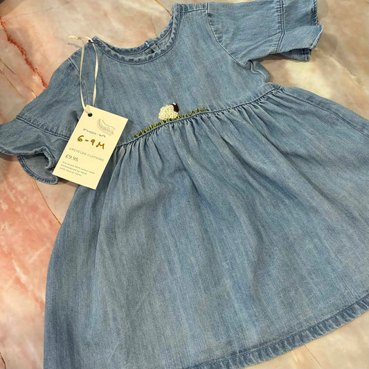 Upcycled Denim Dresses | Various Sizes | Hand Embroidery