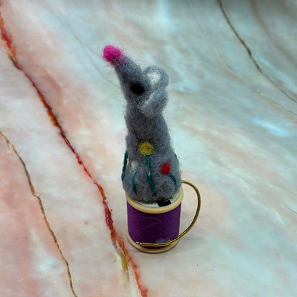 Needle Felted Mice | Handmade Freestanding Decorations