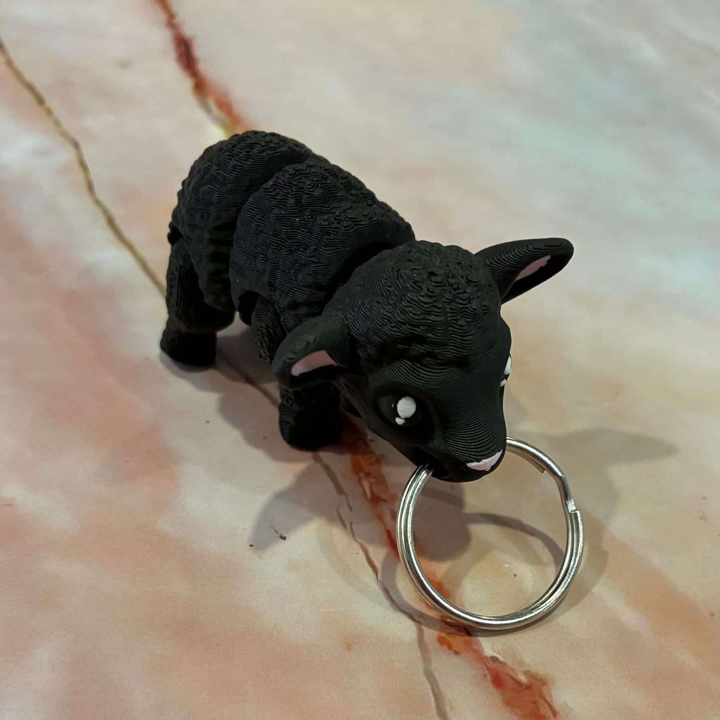 Yorkshire Sheep Keyrings | 3D Printed
