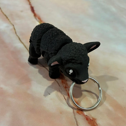 Yorkshire Sheep Keyrings | 3D Printed