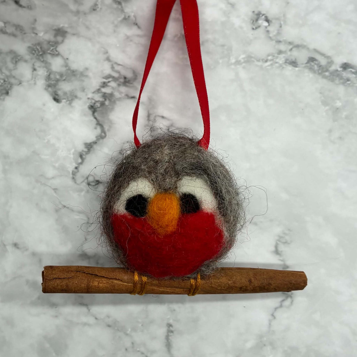 Handmade Christmas Hanging Decorations | Needle Felted