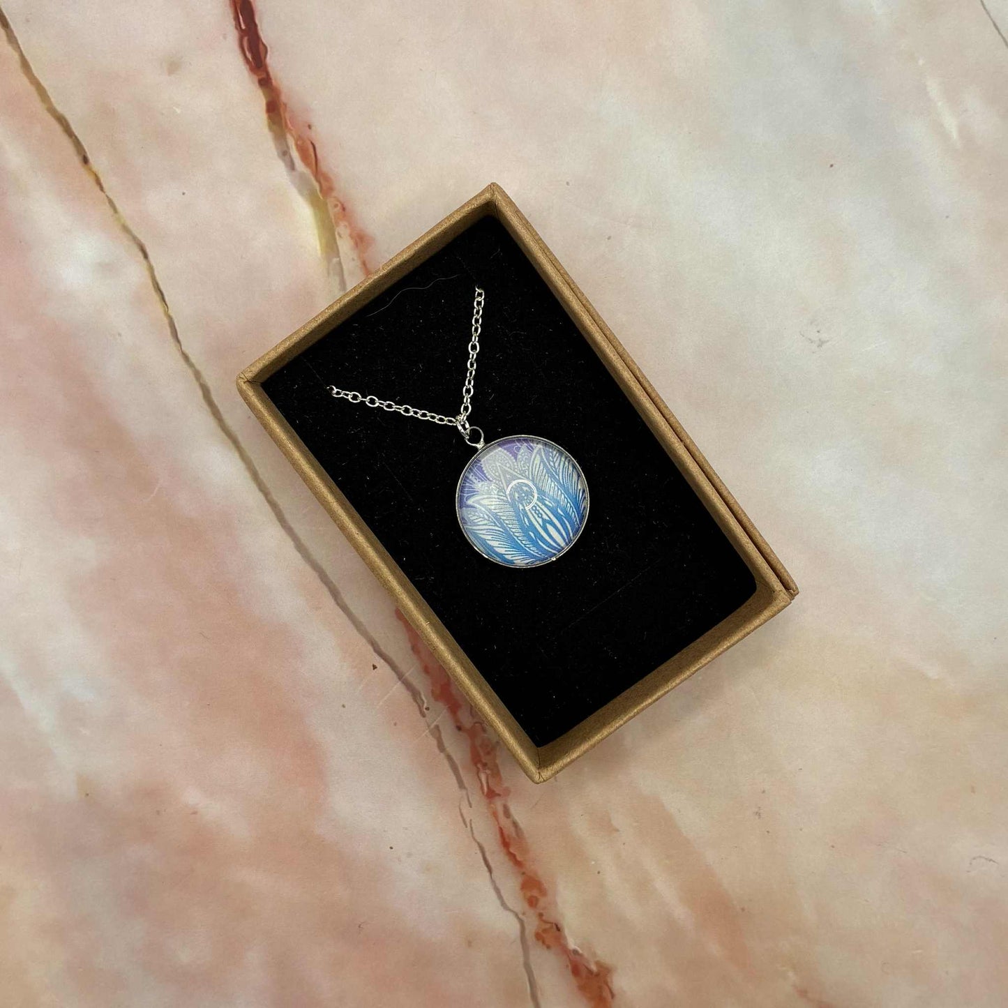 Pendant Necklaces | Glass Cabochon | Various Designs