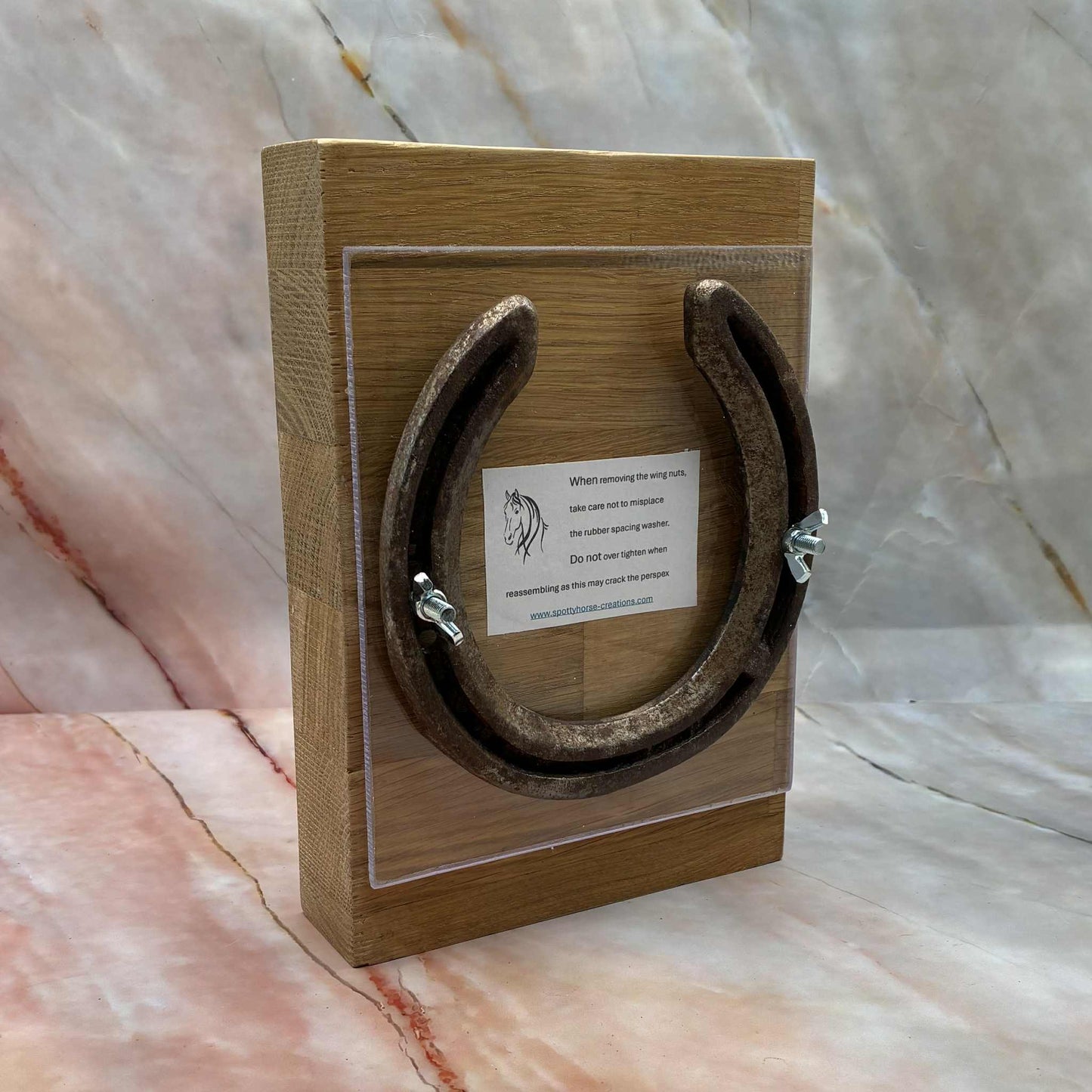 Horseshoe Photo Frames | Reclaimed Wood | 2 Designs