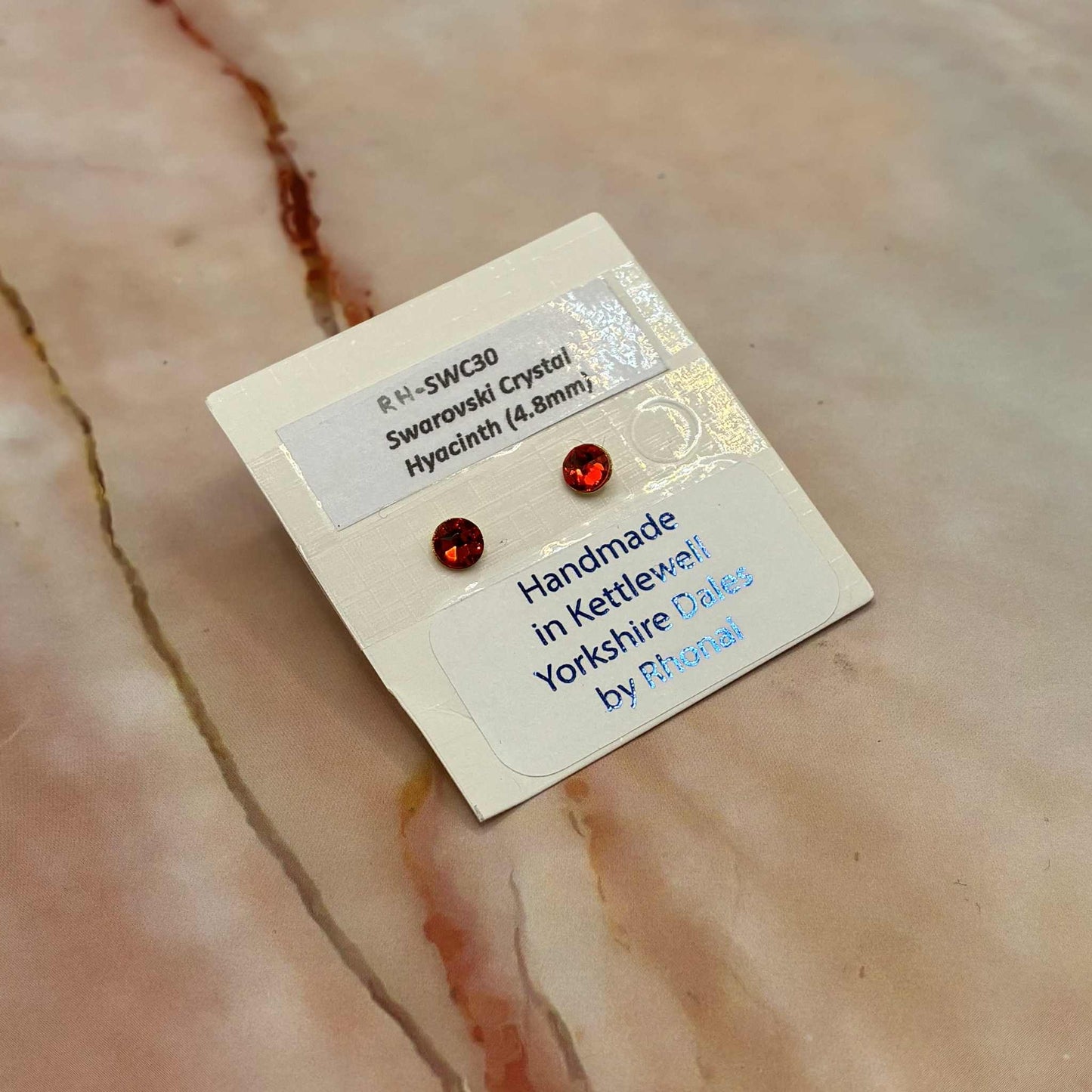 Swarovski Crystal Earrings | 4.8mm