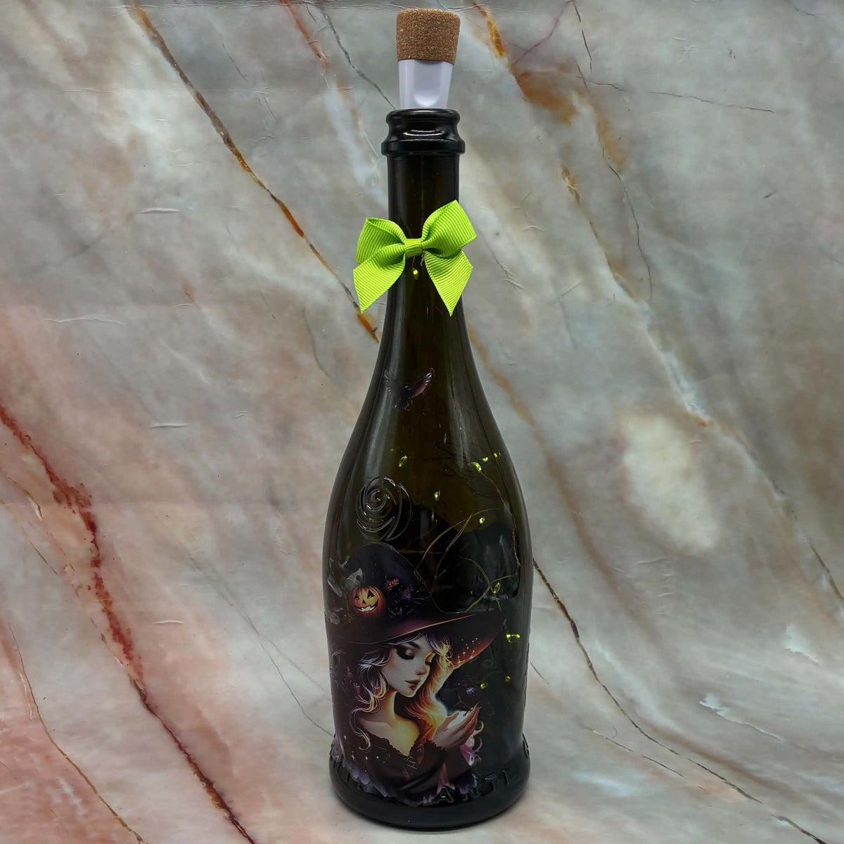 The Halloween Collection | Light Up Bottles | Decoupage | Rechargeable | Various Designs