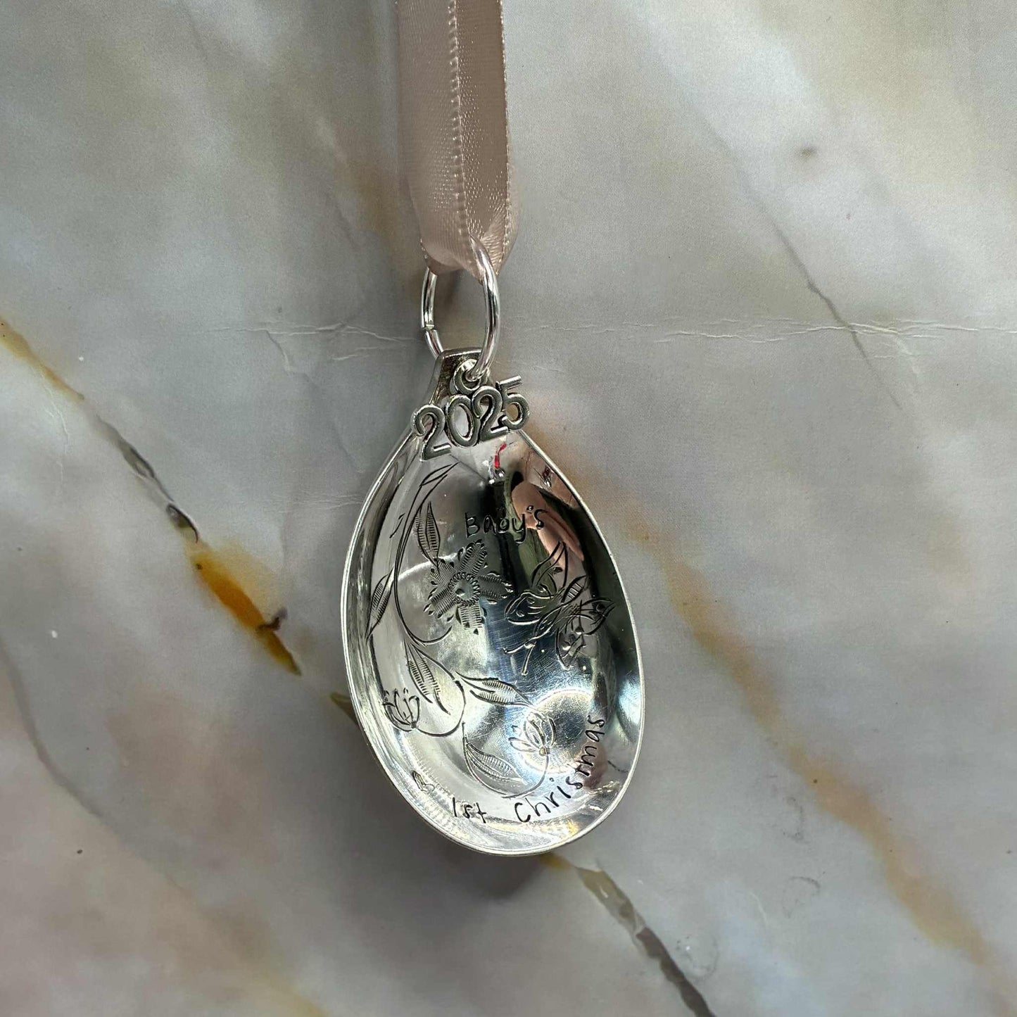 Baby's 1st Christmas Vintage Spoon Baubles | Various Designs