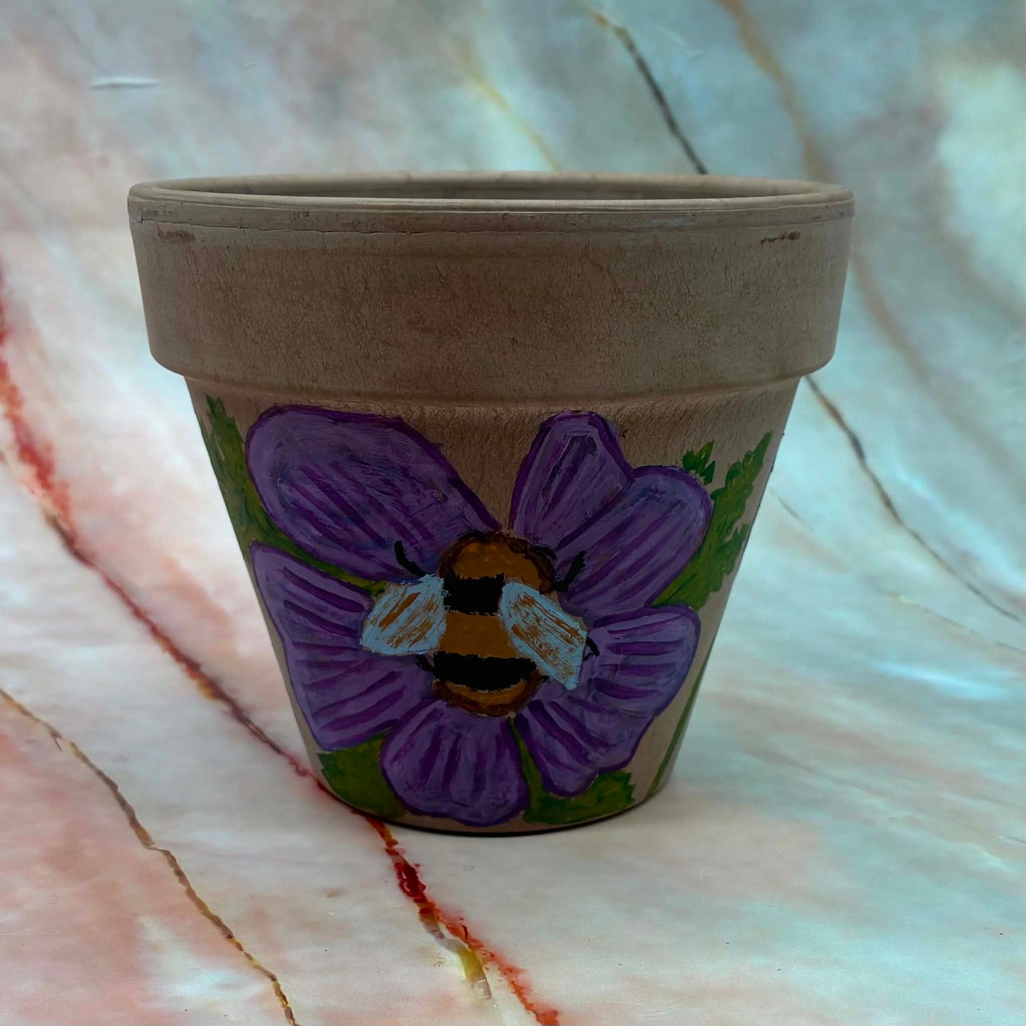 Large Terracotta Pots | Hand Painted | Choose Your Favourite!