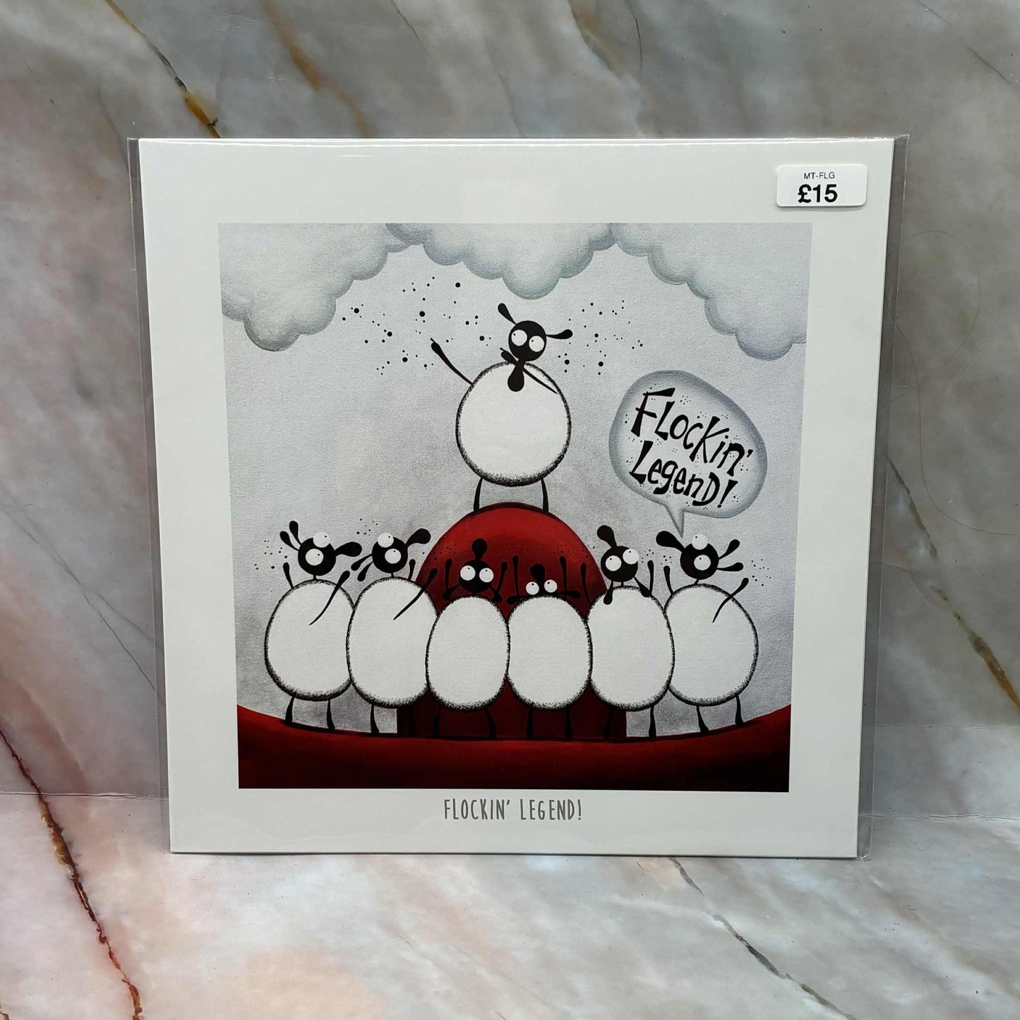 Whimsical Sheep Art | Unframed Prints