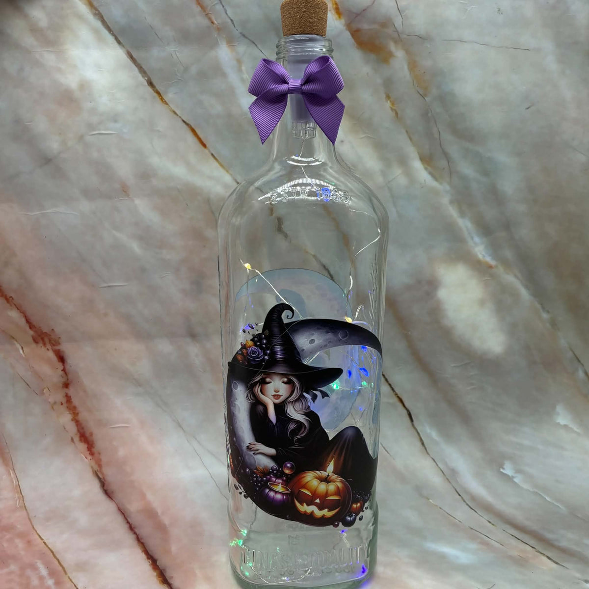 The Halloween Collection | Light Up Bottles | Decoupage | Rechargeable | Various Designs