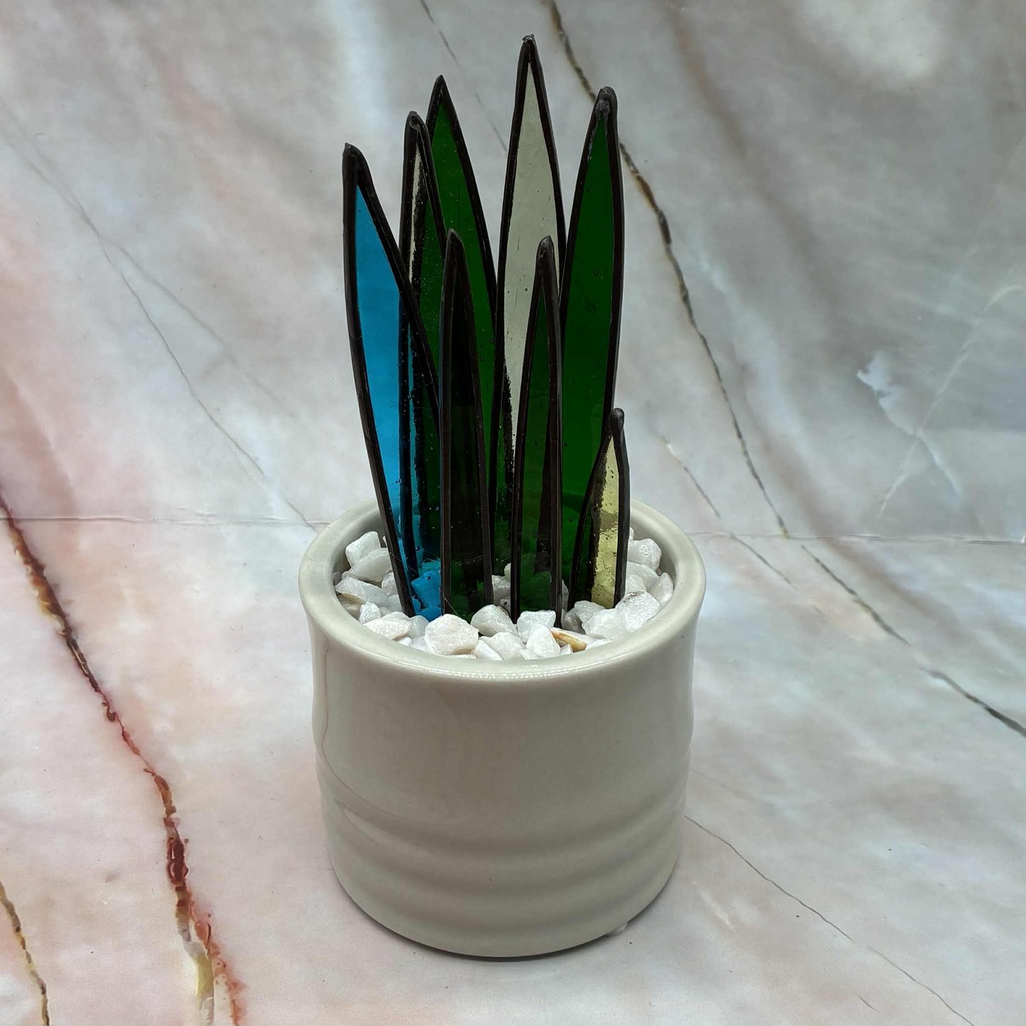 Succulents | Stained Glass | Various Sizes & Colours