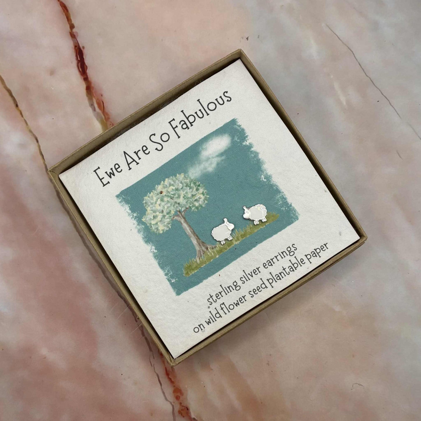 Sterling Silver Earrings | Thoughtful Sentiments | Various Designs