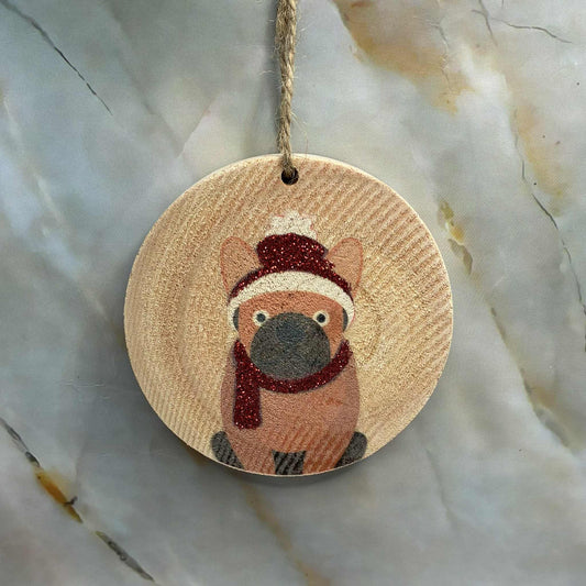 Dog Christmas Tree Decorations | Wood | Various Designs