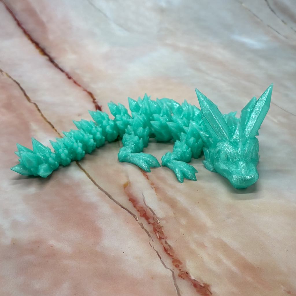 3D Printed Crystal Dragons & Eggs  | 2 Sizes | Various Colours