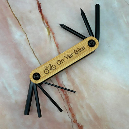 Bike Multi Tool | Laser Etched | 4 Designs
