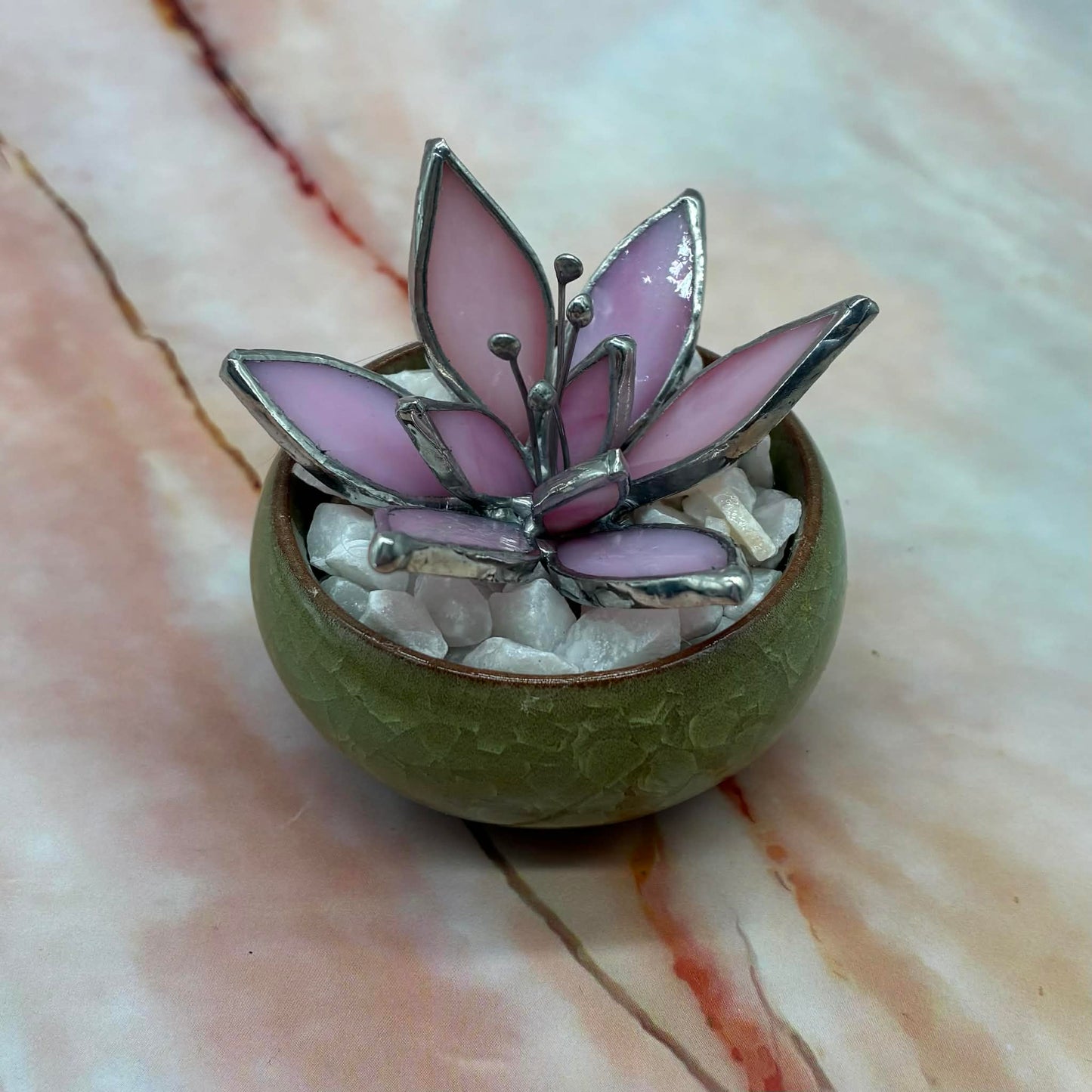 Lotus Flowers | Stained Glass | Various Colours