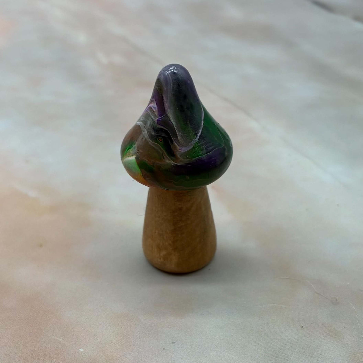 CharmShroom | Freestanding Mushroom Decoration | Wood & Acrylic Paint