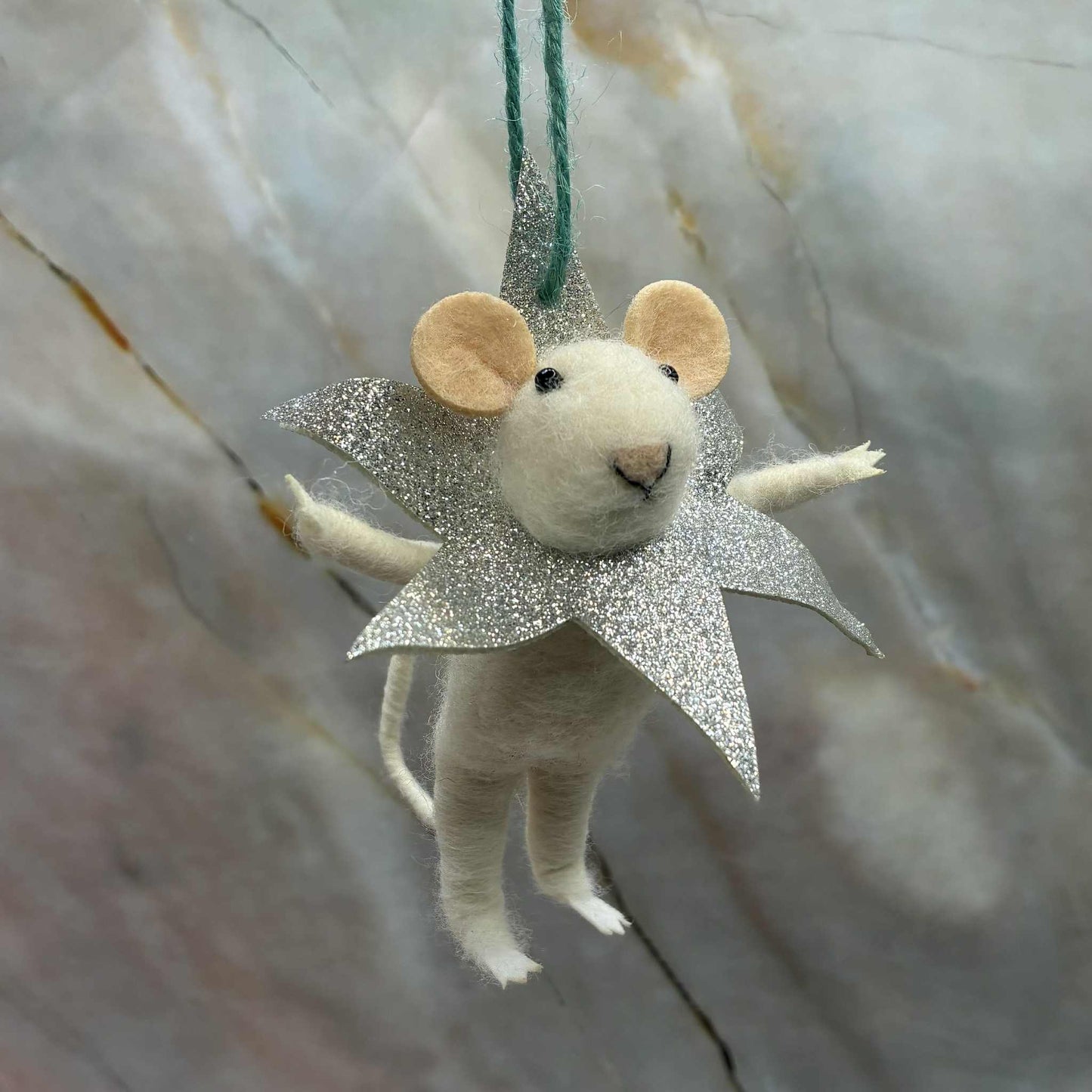 Felted Christmas Tree Decorations | Various Designs