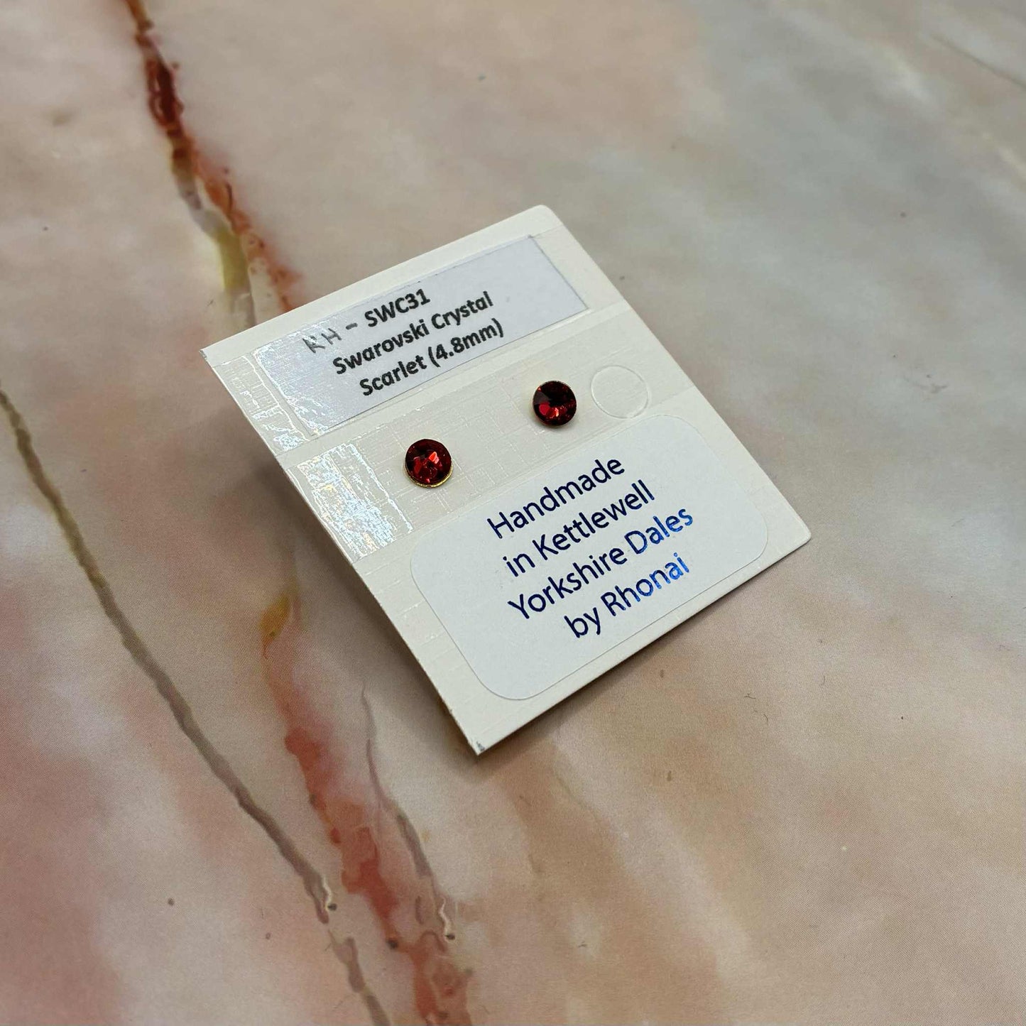 Swarovski Crystal Earrings | 4.8mm