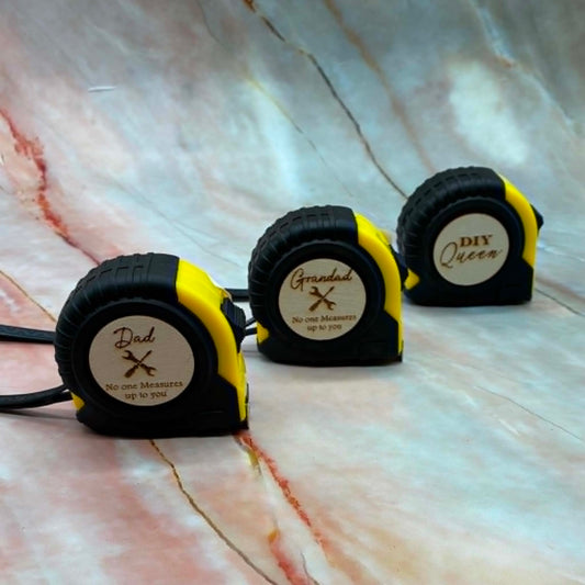 Tape Measure | Laser Etched | Various Designs