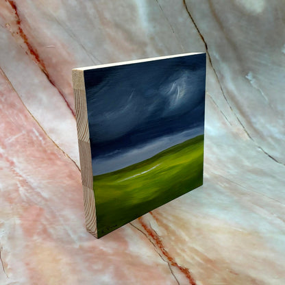 Malham | Original Painting | Acrylic on Wood | 6 x 6 inch