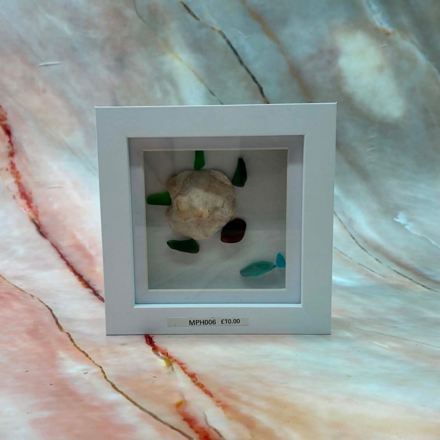 Animal Themed Sea Glass & Sea Pottery Pictures | Various Sizes