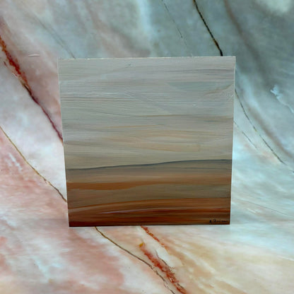 Yockenthwaite Moor | Original Painting | Acrylic on Wood | 5 x 5 inch