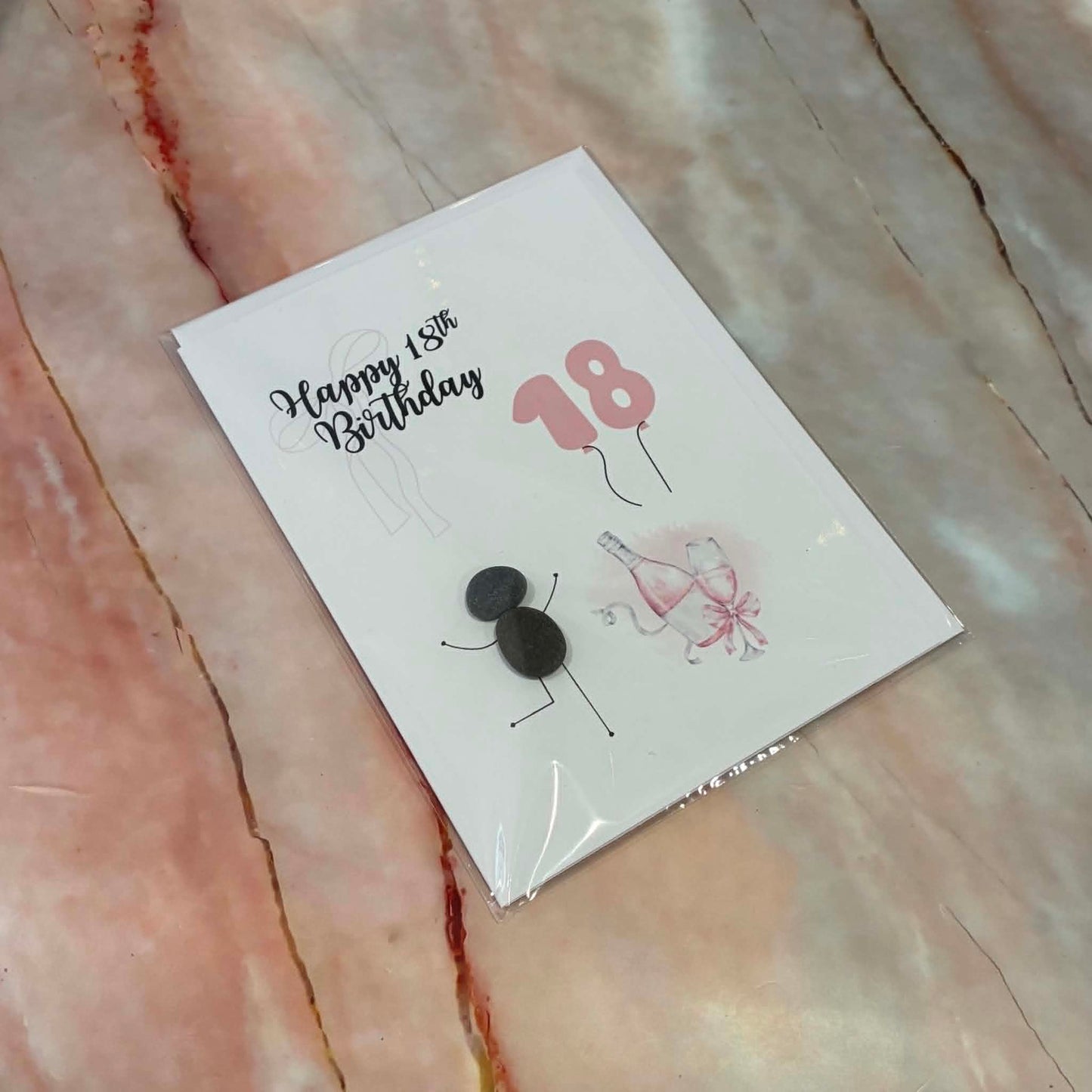 Pebble Art Age Cards | Choose Your Number!