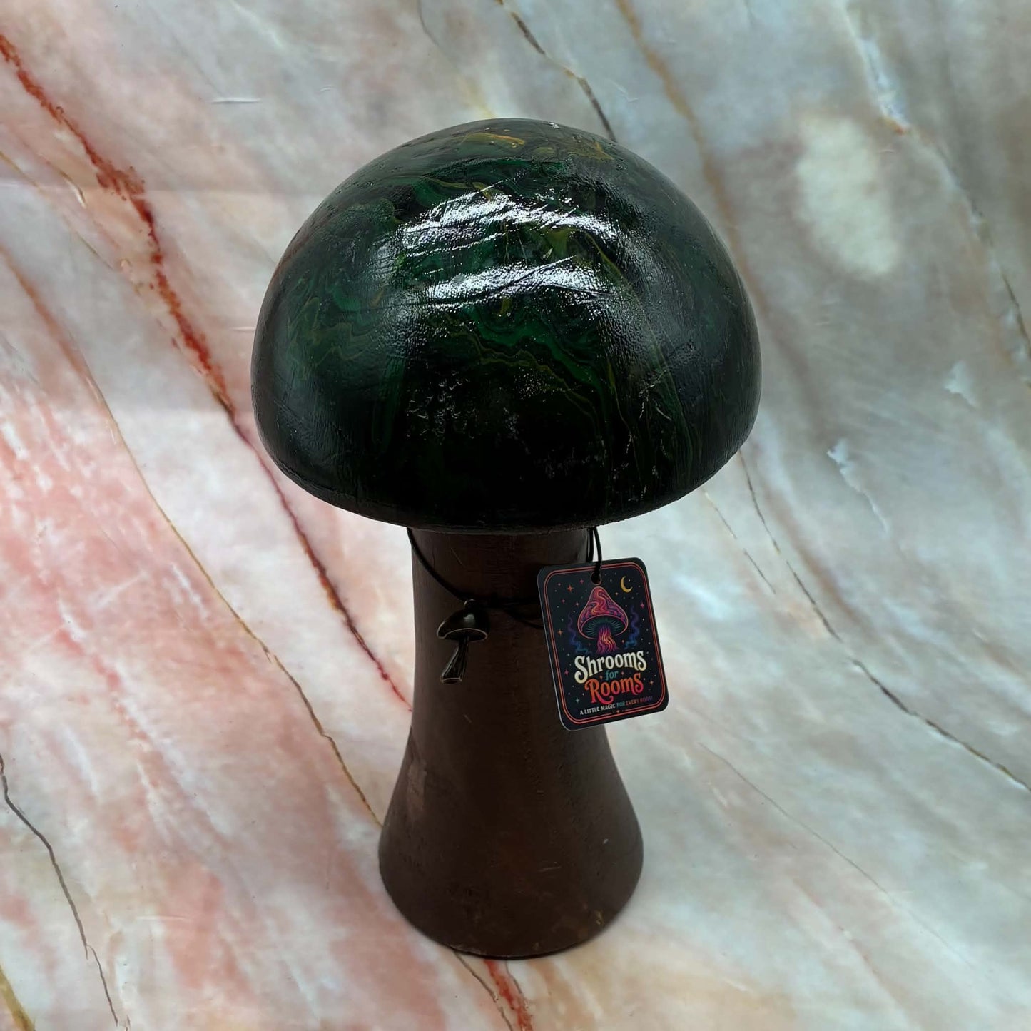 MonsterShroom | Freestanding Mushroom Decoration | Wood & Acrylic Paint
