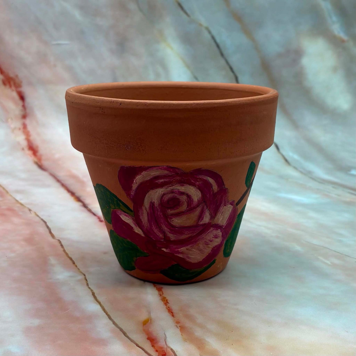 Small Terracotta Pots | Hand Painted | Choose Your Favourite!