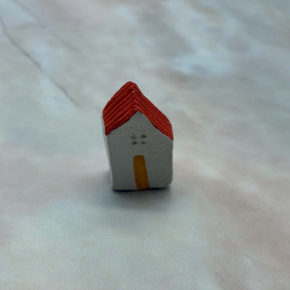 Tiny Hand Painted Ceramic Houses — Miniature Home Decoration | Various Styles