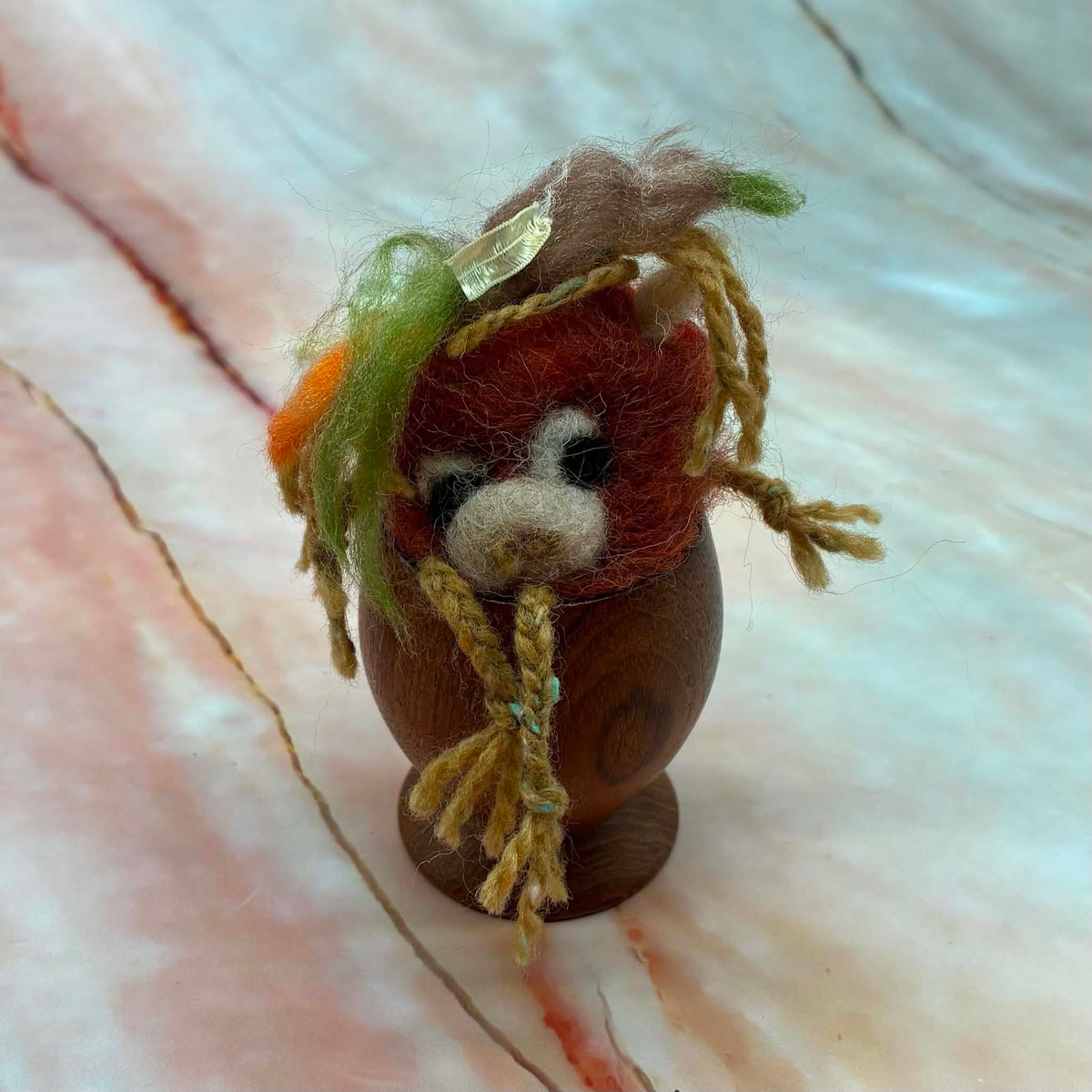 Needle Felted Highland Cows | Freestanding Decoration | Various Designs