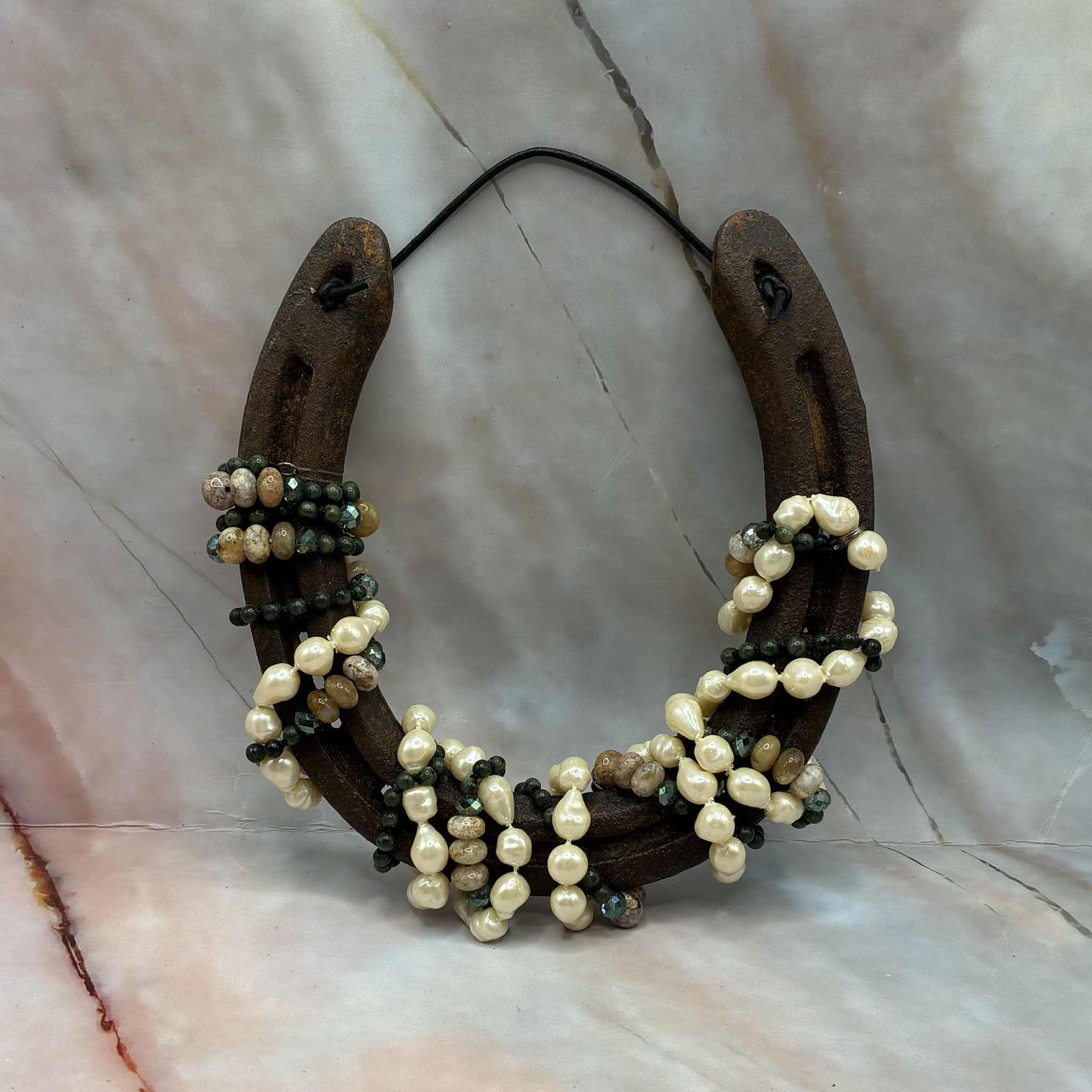 Beaded Horseshoe Hangers | Various Designs