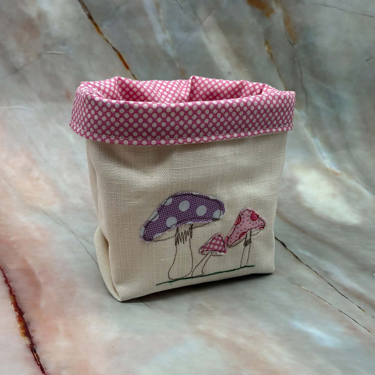 The Autumn Collection | Small Fabric Pots | Fully Reversible