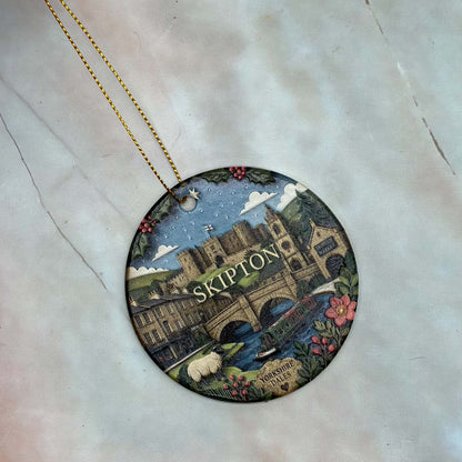 Skipton Christmas Bauble | UV Printed