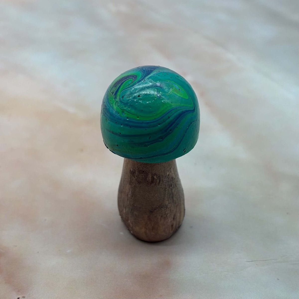 CharmShroom | Freestanding Mushroom Decoration | Wood & Acrylic Paint
