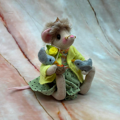 The Whiskerwood Folk Collection | Handmade Mice Decorations