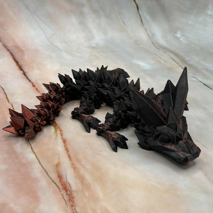 3D Printed Crystal Dragons & Eggs  | 2 Sizes | Various Colours