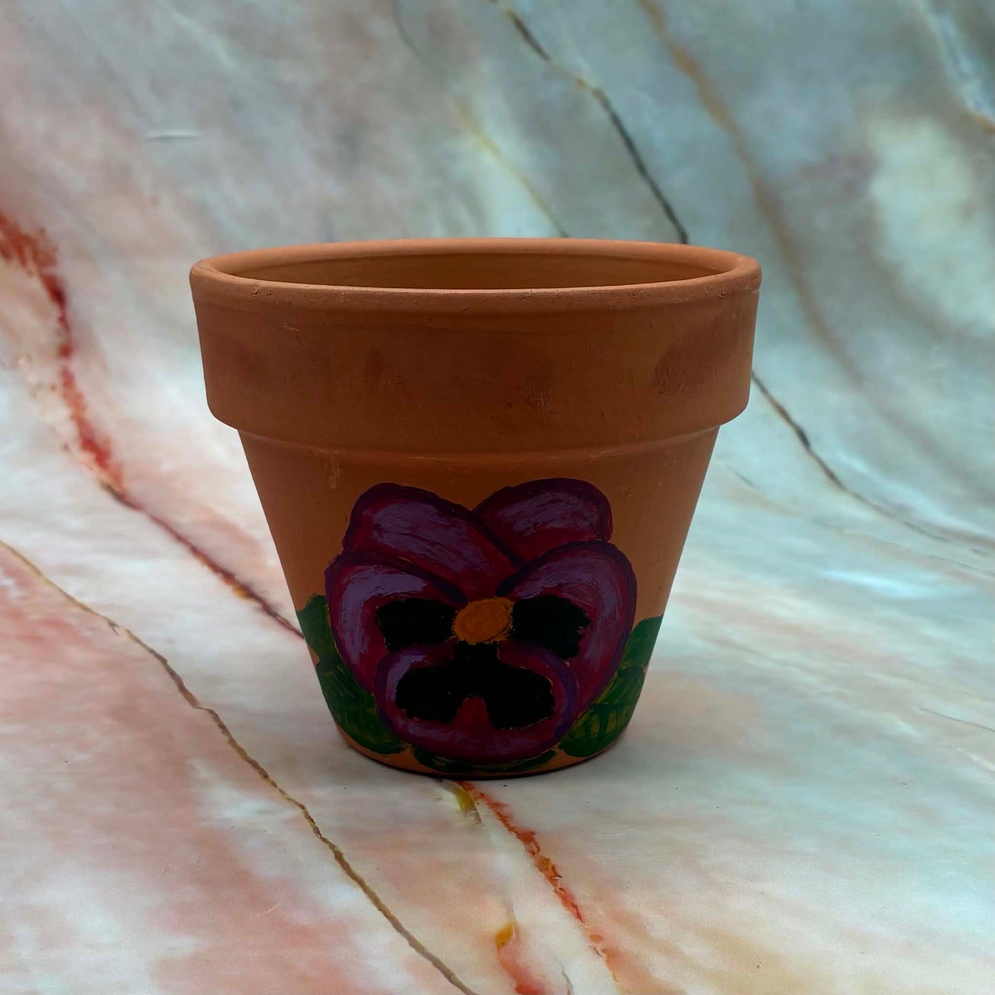 Small Terracotta Pots | Hand Painted | Choose Your Favourite!