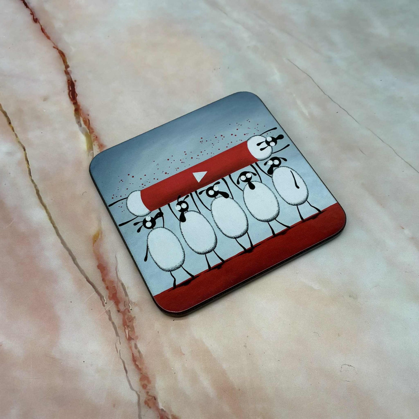 Sheep Art Coasters | Various Designs
