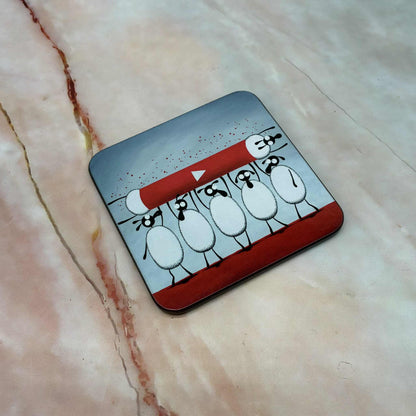 Sheep Art Coasters | Various Designs