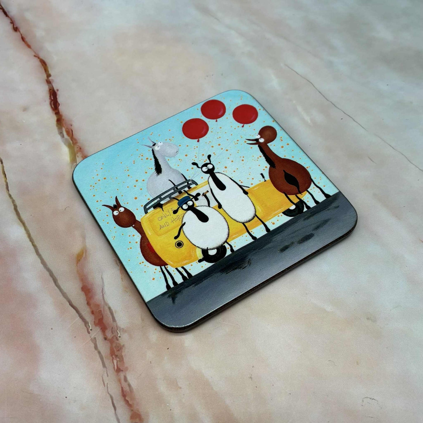 Sheep Art Coasters | Various Designs