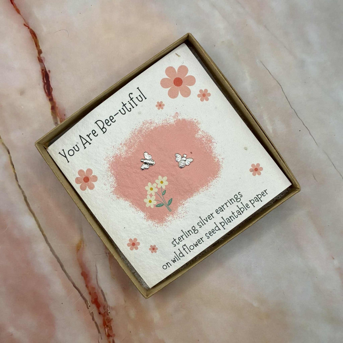 Sterling Silver Earrings | Thoughtful Sentiments | Various Designs