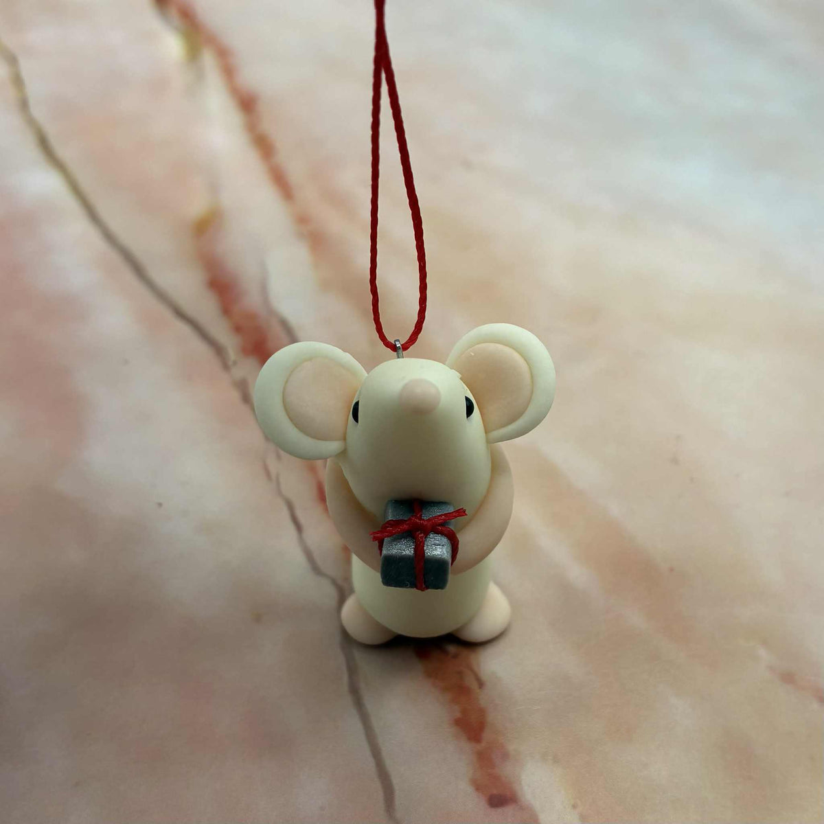Christmas Themed Glow In The Dark Animals | Polymer Clay | Various Designs