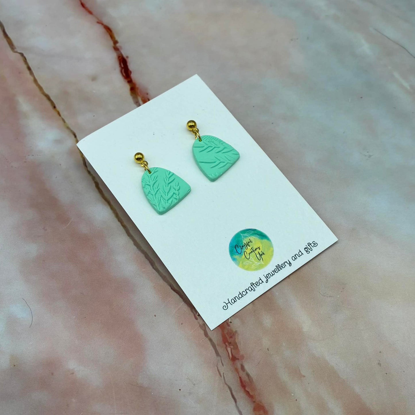 Handcrafted Drop Earrings | Hypoallergenic | Choose Your Colour!