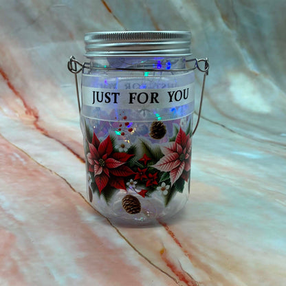 Light Up Lantern Jars | Plastic | Rechargable | Various Designs