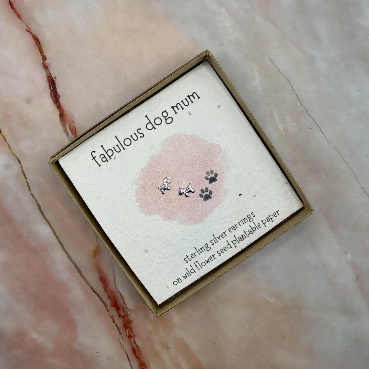 Sterling Silver Earrings | Thoughtful Sentiments | Various Designs